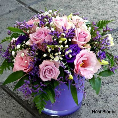 Mynd Blandað blóma skreyting, oasis, floral foam